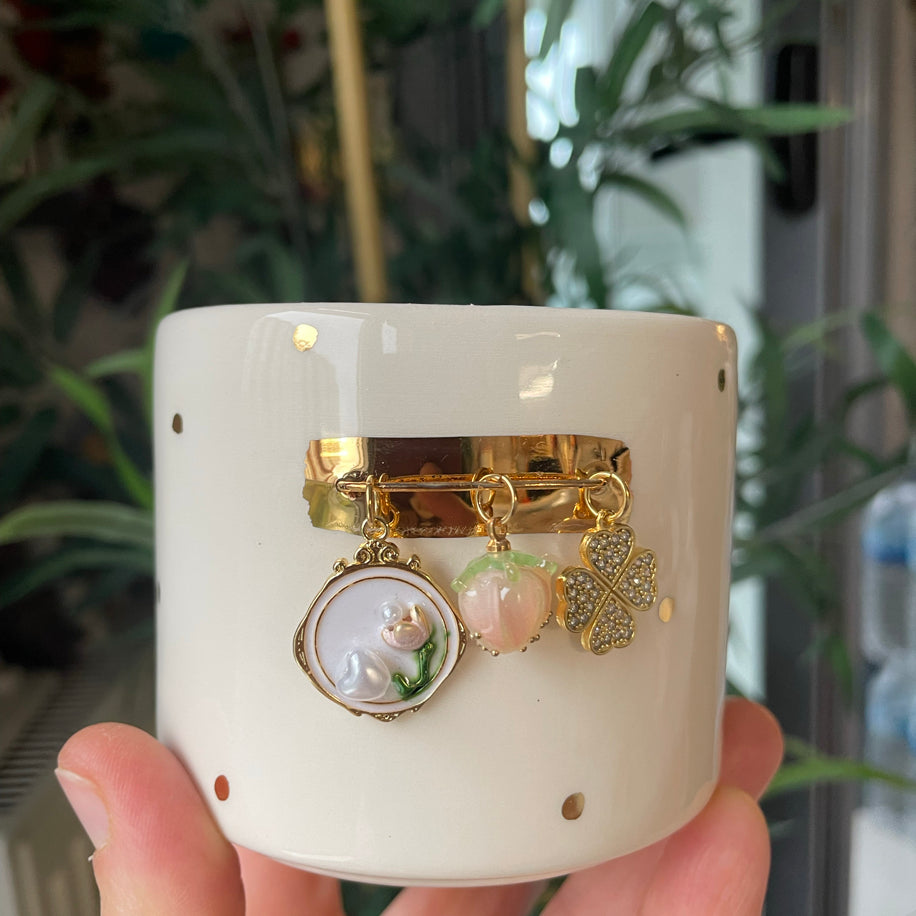 Shiny handleless mug - 1.575 TL