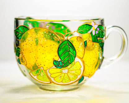 Lemon Coffee Mug, Amalficore Gift Mediterranean, Amalfi Coast Lemon