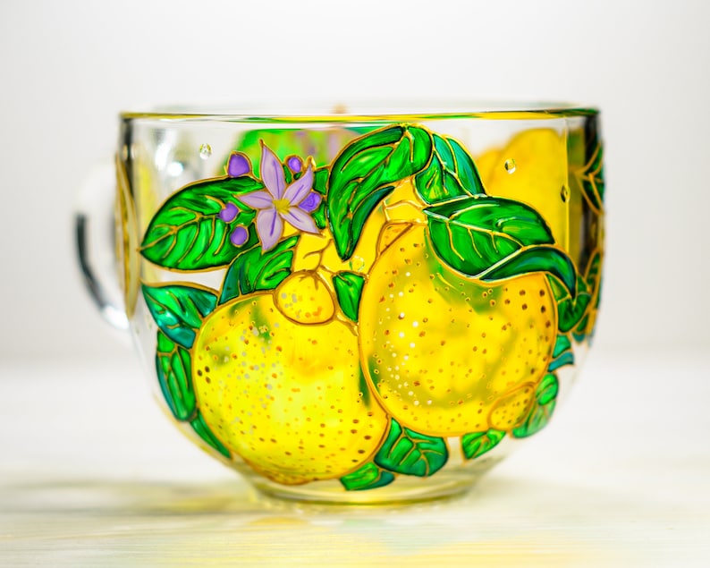 Lemon Coffee Mug, Amalficore Gift Mediterranean, Amalfi Coast Lemon