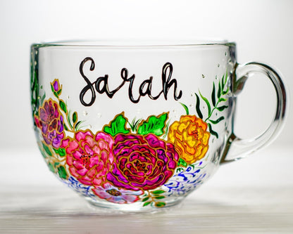 Custom Name, Hand Painted