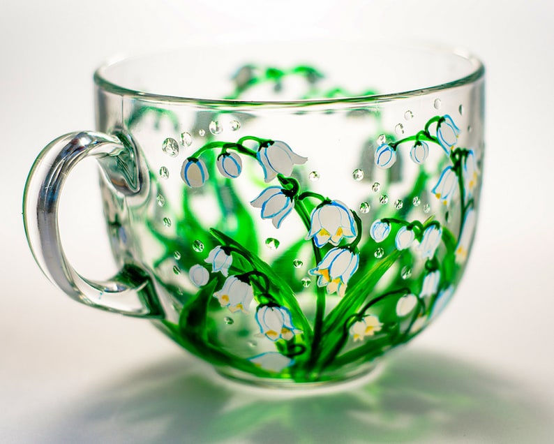 Lily of the Valley Flower Mug