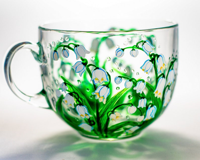 Lily of the Valley Flower Mug
