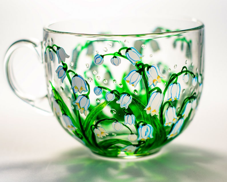 Lily of the Valley Flower Mug