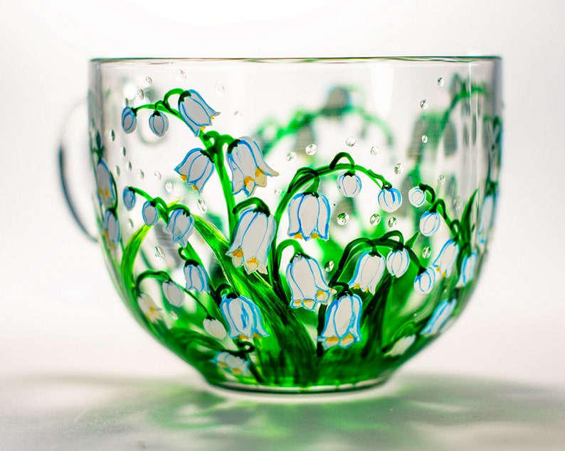 Lily of the Valley Flower Mug