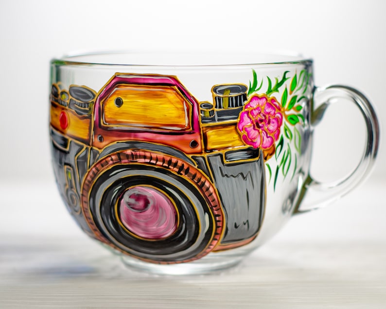 Camera Mug, Gifts For Wedding Photographer