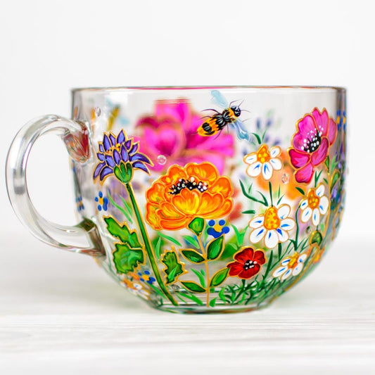 Flower Bouquet Mug Cottage