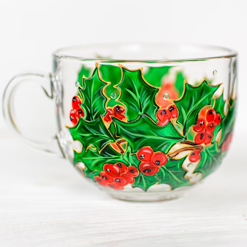 December Birth Flower Mug,