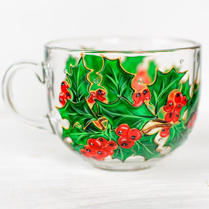 December Birth Flower Mug,