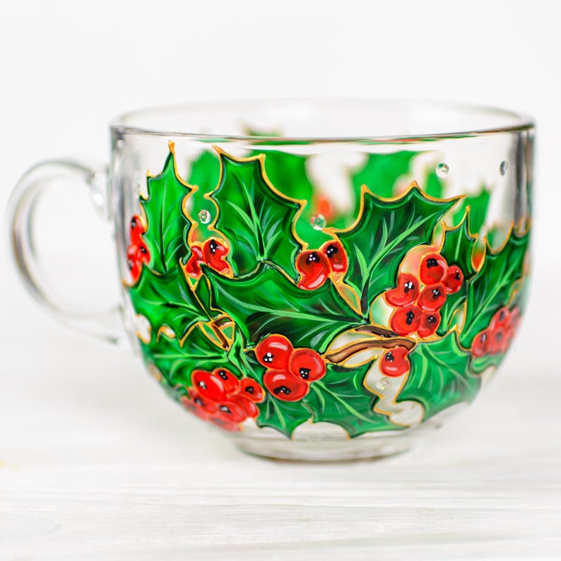 December Birth Flower Mug,