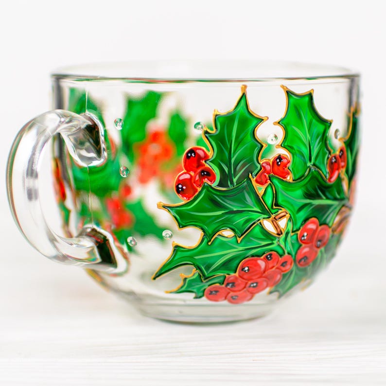 December Birth Flower Mug,