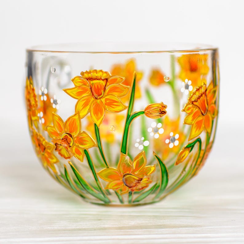 Daffodil Flower Mug