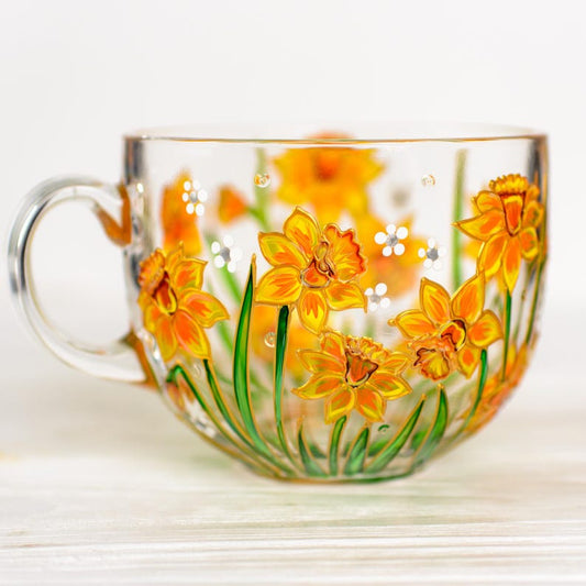 Daffodil Flower Mug