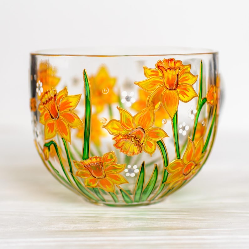 Daffodil Flower Mug