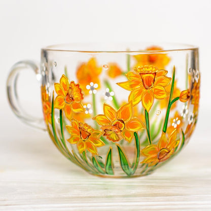 Daffodil Flower Mug